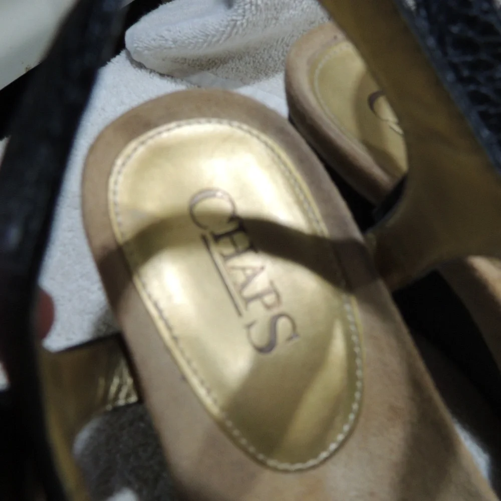 Chaps big girls size 11 dress shoes